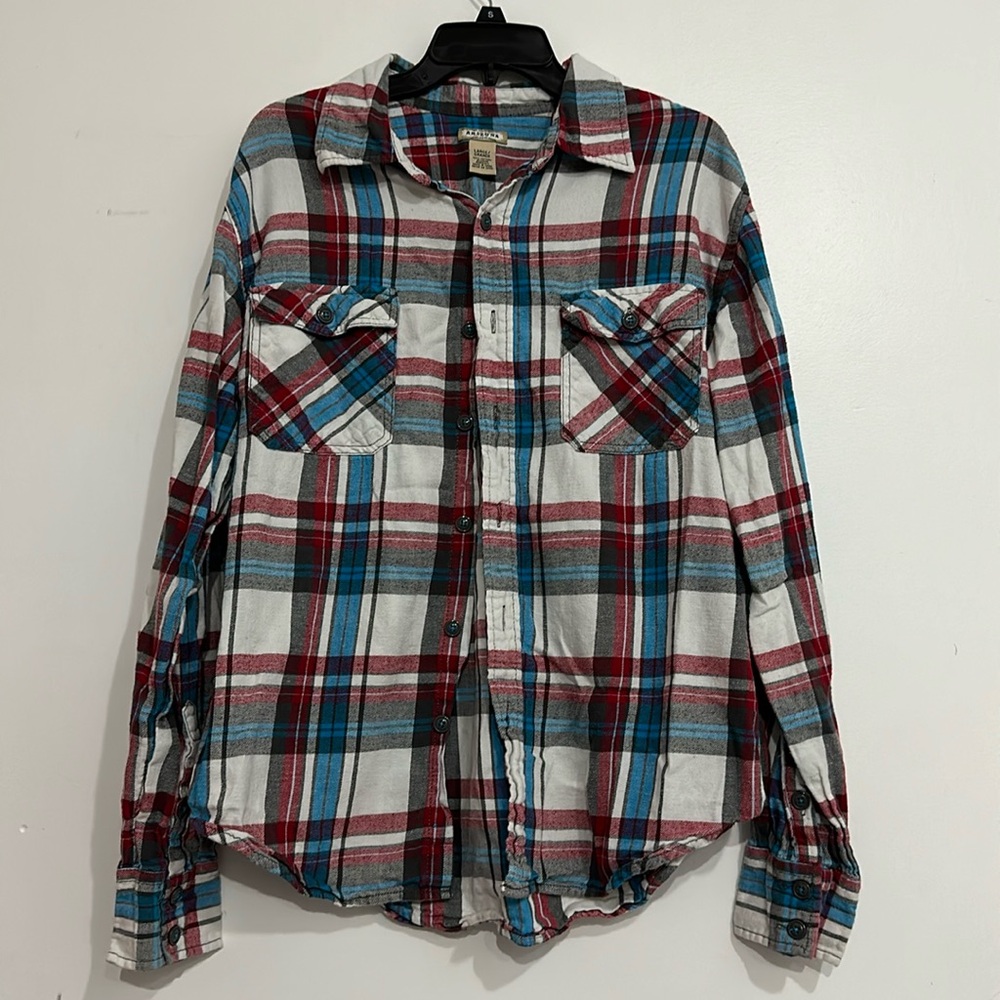 Arizona Flannel Red/white/blue Large